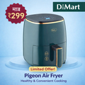 Pigeon Digital Air Fryer – 4.2L Capacity Smart Cooking Machine